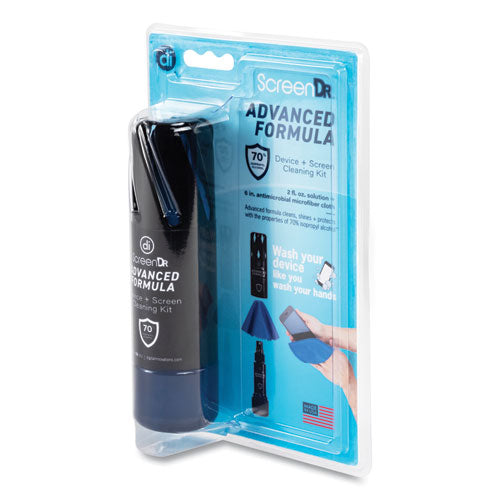 Digital Innovations Screen Dr. Device-screen Cleaning Kit, 2 Oz Spray Bottle And 6" Microfiber Cloth freeshipping - TVN Wholesale