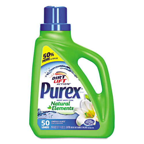 Purex® Ultra Natural Elements He Liquid Detergent, Linen And Lilies, 75 Oz Bottle freeshipping - TVN Wholesale