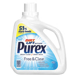 Purex® Free And Clear Liquid Laundry Detergent, Unscented, 150 Oz Bottle freeshipping - TVN Wholesale
