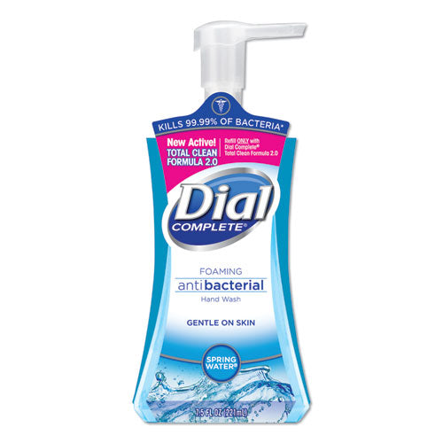 Dial® Antibacterial Foaming Hand Wash, Spring Water, 7.5 Oz freeshipping - TVN Wholesale