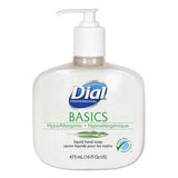 Dial® Professional Basics Liquid Hand Soap, Fresh Floral, 16 Oz Pump, 12-carton freeshipping - TVN Wholesale