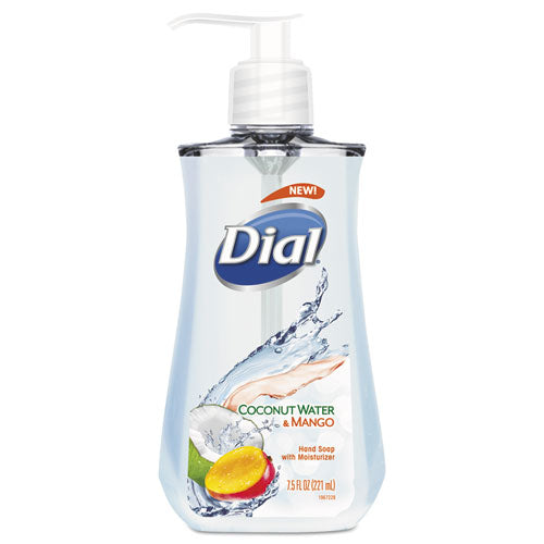 Dial® Liquid Hand Soap, Coconut Water And Mango, 7.5 Oz Pump Bottle, 12-carton freeshipping - TVN Wholesale
