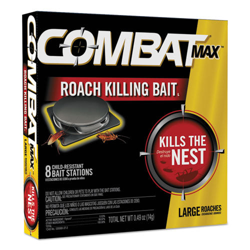 Combat® Roach Bait Insecticide, 0.49 Oz Bait, 8-pack, 12 Pack-carton freeshipping - TVN Wholesale