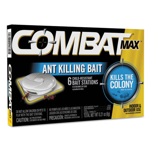 Combat® Source Kill Max Ant Killing Bait, 0.21 Oz Each, 6-pack, 12 Packs-carton freeshipping - TVN Wholesale