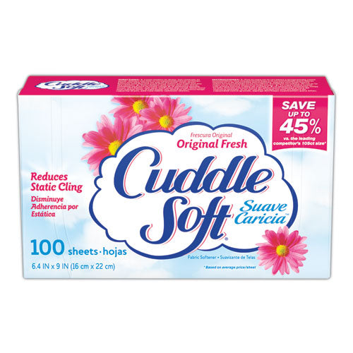 Snuggle® Fabric Softener Sheets, Fresh Scent, 100 Sheets-box, 6 Boxes-carton freeshipping - TVN Wholesale