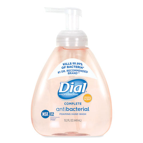 Dial® Professional Antibacterial Foaming Hand Wash, Original, 15.2 Oz Pump freeshipping - TVN Wholesale