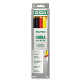 Dixon® China Marker, Yellow, Dozen freeshipping - TVN Wholesale