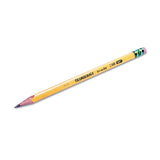 Ticonderoga® Tri-write Triangular Pencil, Hb (#2), Black Lead, Yellow Barrel, Dozen freeshipping - TVN Wholesale
