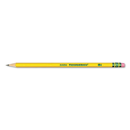 Ticonderoga® Pencils, Hb (#2), Black Lead, Yellow Barrel, 96-pack freeshipping - TVN Wholesale