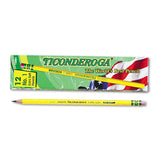 Ticonderoga® Pencils, B (#1), Black Lead, Yellow Barrel, Dozen freeshipping - TVN Wholesale