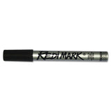 Dixon® Redimark Metal-cased Marker, Broad Chisel Tip, Black, Dozen freeshipping - TVN Wholesale