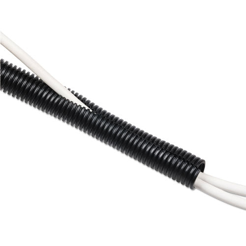 D-Line® Cable Tidy Tube, 1.25" Diameter X 43" Long, Black freeshipping - TVN Wholesale