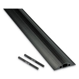 D-Line® Medium-duty Floor Cable Cover, 3.25" Wide X 30 Ft Long, Black freeshipping - TVN Wholesale