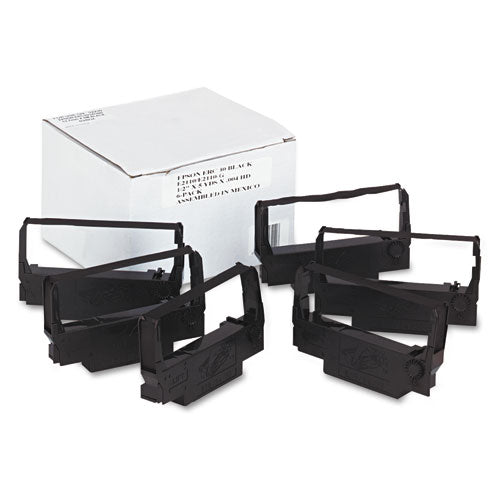 Dataproducts® E2117 Compatible Ribbon, Black-red, 6 Per Box freeshipping - TVN Wholesale