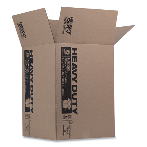 Duck® Heavy-duty Boxes, Regular Slotted Container (rsc), 18" X 18" X 24", Brown freeshipping - TVN Wholesale