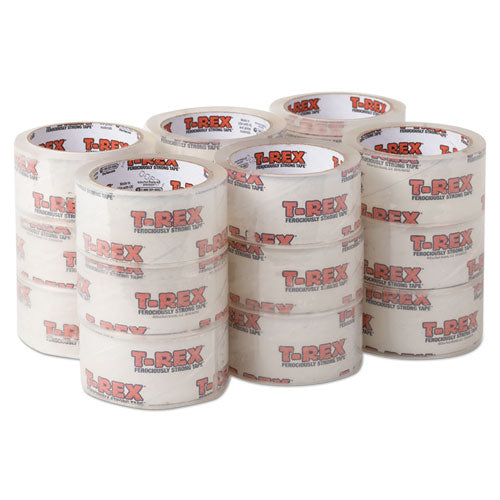 T-REX® Packaging Tape, 1.88" Core, 1.88" X 35 Yds, Crystal Clear, 18-pack freeshipping - TVN Wholesale