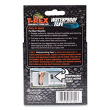 T-REX® Waterproof Tape, 3" Core, 2" X 5 Ft, Black freeshipping - TVN Wholesale
