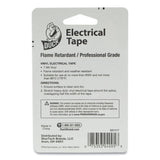 Duck® Pro Electrical Tape, 1" Core, 0.75" X 66 Ft, Black freeshipping - TVN Wholesale