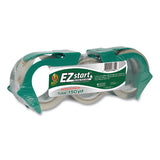 Duck® Ez Start Premium Packaging Tape, 3" Core, 1.88" X 60 Yds, Clear freeshipping - TVN Wholesale