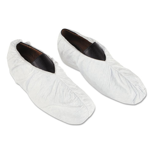 DuPont® Tyvek Shoe Covers, One Size Fits All, White, 200-carton freeshipping - TVN Wholesale