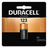 Duracell® Specialty High-power Lithium Batteries, 123, 3 V, 4-pack freeshipping - TVN Wholesale