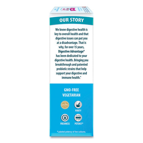 Digestive Advantage® Probiotic Intensive Bowel Support Capsule, 96 Count, 36-carton freeshipping - TVN Wholesale