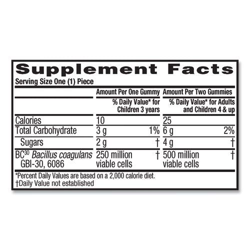 Digestive Advantage® Probiotic Gummies, Strawberry, 60 Count freeshipping - TVN Wholesale