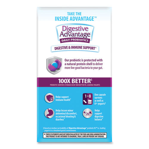 Digestive Advantage® Daily Probiotic Capsule, 60 Count freeshipping - TVN Wholesale
