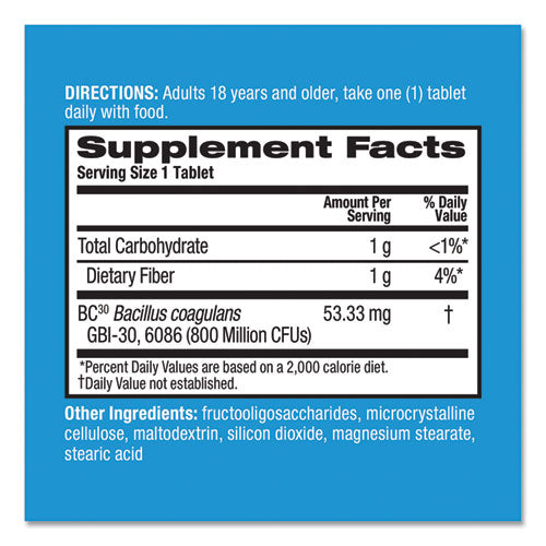 Digestive Advantage® Prebiotic Plus Probiotic, Tablets, 32 Count freeshipping - TVN Wholesale