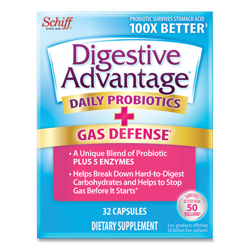 Digestive Advantage® Fast Acting Enzyme Plus Daily Probiotic Capsule, 32 Count freeshipping - TVN Wholesale