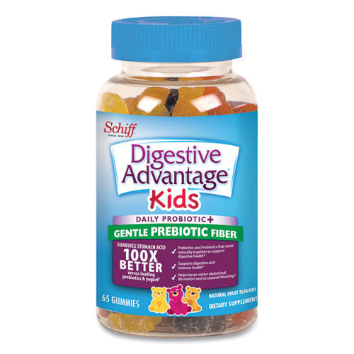 Digestive Advantage® Prebiotic Plus Probiotic, Kids Gummies, 65 Count freeshipping - TVN Wholesale