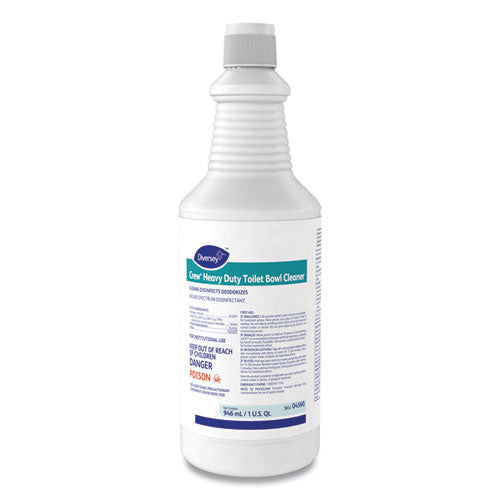 Diversey™ Crew Heavy Duty Toilet Bowl Cleaner, Minty, 32 Oz Squeeze Bottle, 12-carton freeshipping - TVN Wholesale