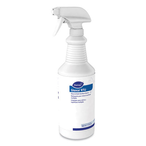 Diversey™ Glance Glass And Multi-surface Cleaner, Original, 32 Oz Spray Bottle, 12-carton freeshipping - TVN Wholesale