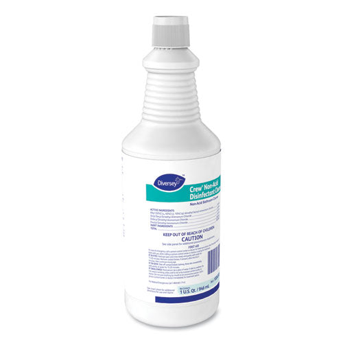 Diversey™ Crew Neutral Non-acid Bowl And Bathroom Disinfectant, 32 Oz Squeeze Bottle, 12-carton freeshipping - TVN Wholesale