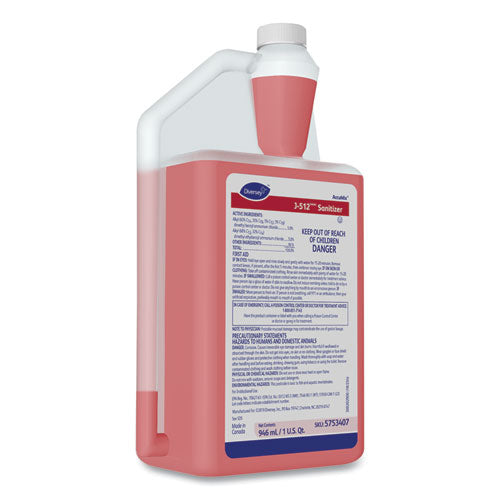 Diversey™ J-512tm-mc Santizer, 32 Oz Accumix Bottle, 6-carton freeshipping - TVN Wholesale