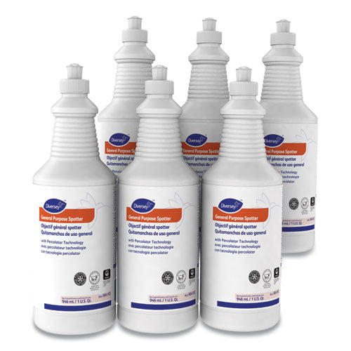 Diversey™ General Purpose Spotter, Floral Scent, Liquid, 1 Qt Squeeze Bottle, 6-carton freeshipping - TVN Wholesale
