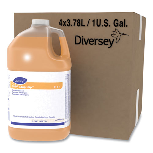 Diversey™ Suma Stop Slip Traction Treatment, Unscented, 1 Gal Bottle, 4-carton freeshipping - TVN Wholesale