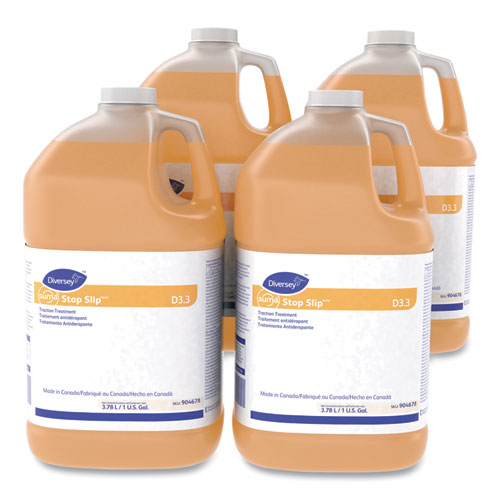Diversey™ Suma Stop Slip Traction Treatment, Unscented, 1 Gal Bottle, 4-carton freeshipping - TVN Wholesale