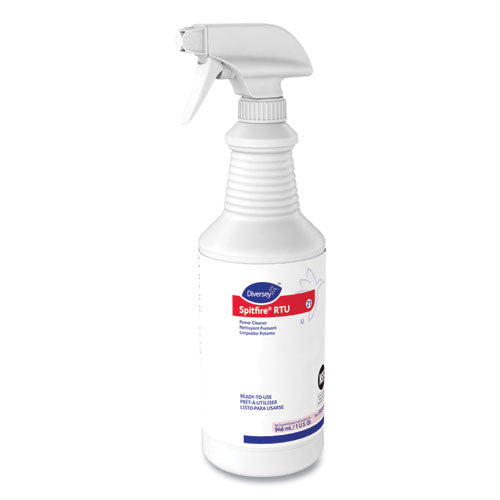 Diversey™ Spitfire Power Cleaner, Liquid, Fresh Pine Scent, 32 Oz Spray Bottle, 12-carton freeshipping - TVN Wholesale