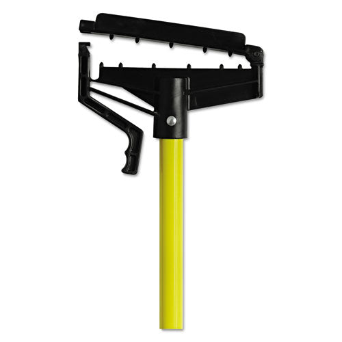 O-Cedar® Commercial Quick-change Mop Handle, 60", Fiberglass, Yellow freeshipping - TVN Wholesale