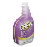 Diversey™ Crew Shower, Tub And Tile Cleaner, Liquid, 32 Oz, 4-carton freeshipping - TVN Wholesale