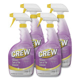 Diversey™ Crew Shower, Tub And Tile Cleaner, Liquid, 32 Oz, 4-carton freeshipping - TVN Wholesale