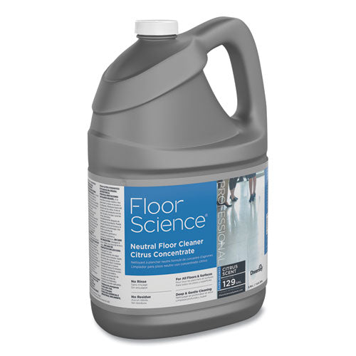 Diversey™ Floor Science Neutral Floor Cleaner Concentrate, Slight Scent, 1 Gal, 4-carton freeshipping - TVN Wholesale