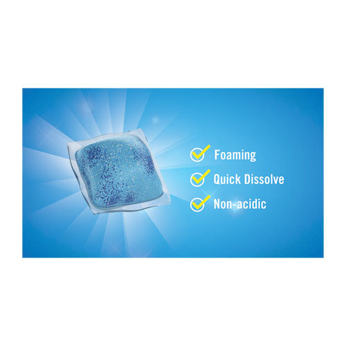 Diversey™ Crew Easy Paks Toilet Bowl Cleaner, Fresh Floral Scent, 0.5 Oz Packet, 90 Packets-tub freeshipping - TVN Wholesale