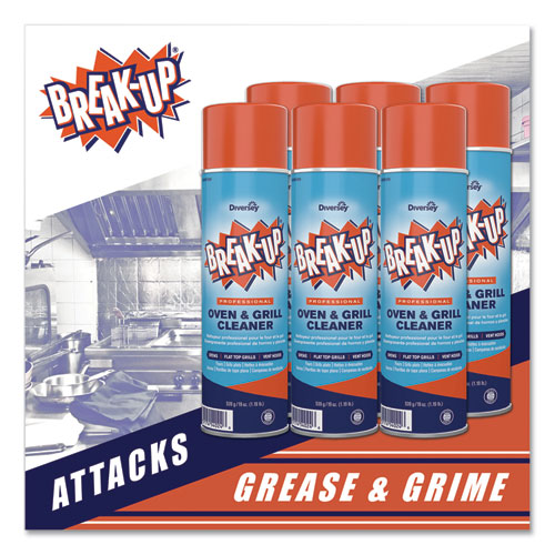 BREAK-UP® Oven And Grill Cleaner, Ready To Use, 19 Oz Aerosol Spray 6-carton freeshipping - TVN Wholesale