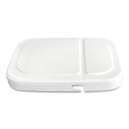 Diversey™ Polypropylene Dry Wipe Charging Bucket, 24 X 14 X 14, White, 12-box freeshipping - TVN Wholesale