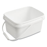 Diversey™ Polypropylene Dry Wipe Charging Bucket, 24 X 14 X 14, White, 12-box freeshipping - TVN Wholesale