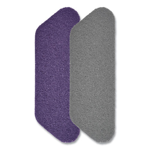 Diversey™ Twister Floor Pad, Crystal Shield, 17" Diameter, Gray, 2-carton freeshipping - TVN Wholesale