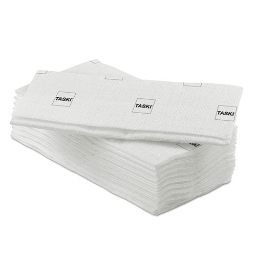 Diversey™ Taskisum Disposable Microfiber Mop, 17.7 X 4.9 White Microfiber Head, 25-pack freeshipping - TVN Wholesale