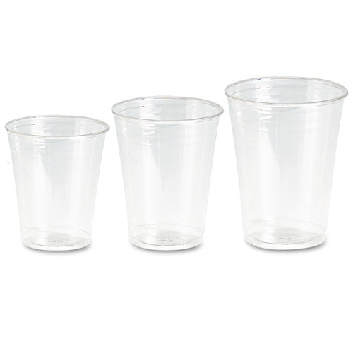 Dixie® Clear Plastic Pete Cups, 9 Oz, Squat, 50-sleeve, 20 Sleeves-carton freeshipping - TVN Wholesale